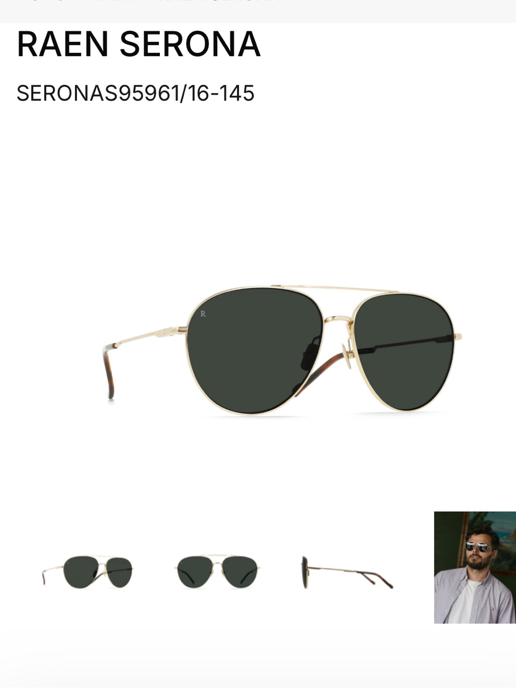 Raen Serona Sunglasses New With Tags — image 2 of 8